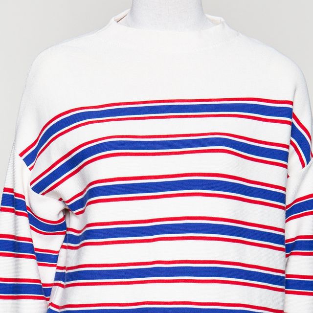 Merinaa Stripes Knit Sweater gestreift