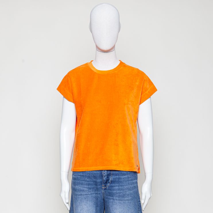 Silvina Jersey Velour mandarin