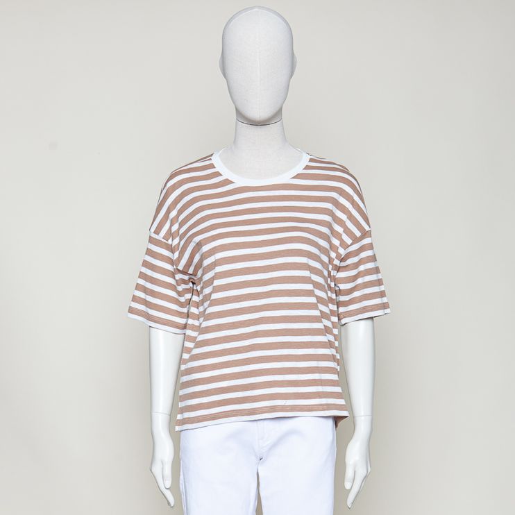 Stinella Jersey Flame Striped sandy gestreift