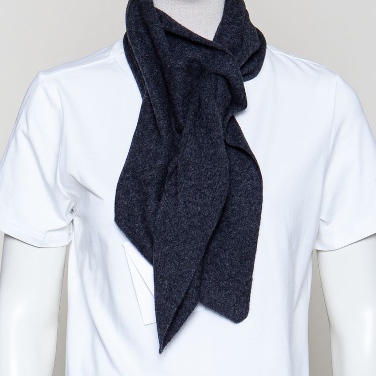 Posy scarf anthracite