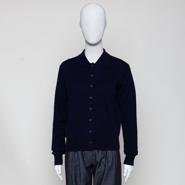 Porcelain cardigan navy blue