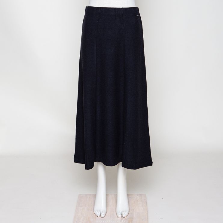 Marisan Skirt Jersey brushed black