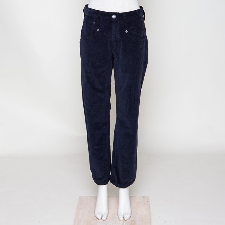 Shyra Tap Zip Velvet Stretch marine