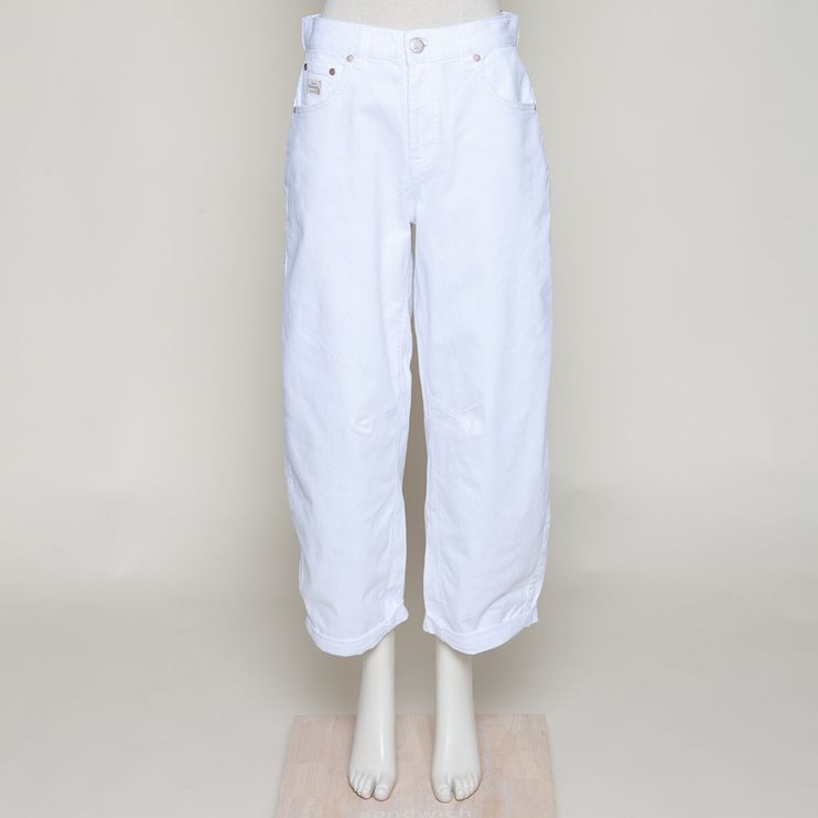 Barrow denim white stretch