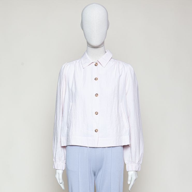 Maxime jacket barely pink