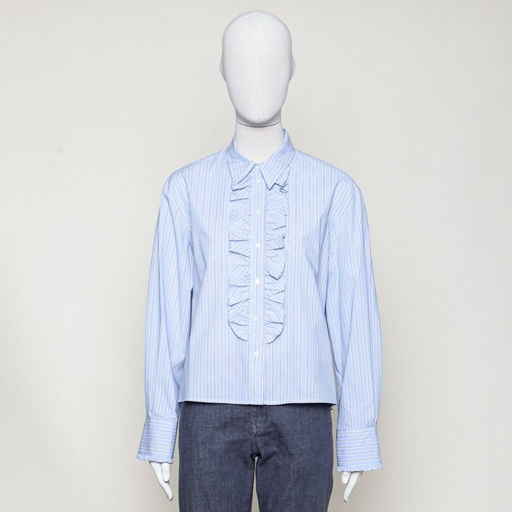 IGN-DC5327 hellblau weiss gestreift