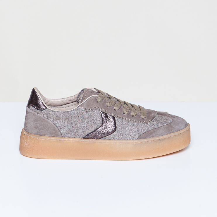 Mind nubuck/feltus/laminated taupe-beige