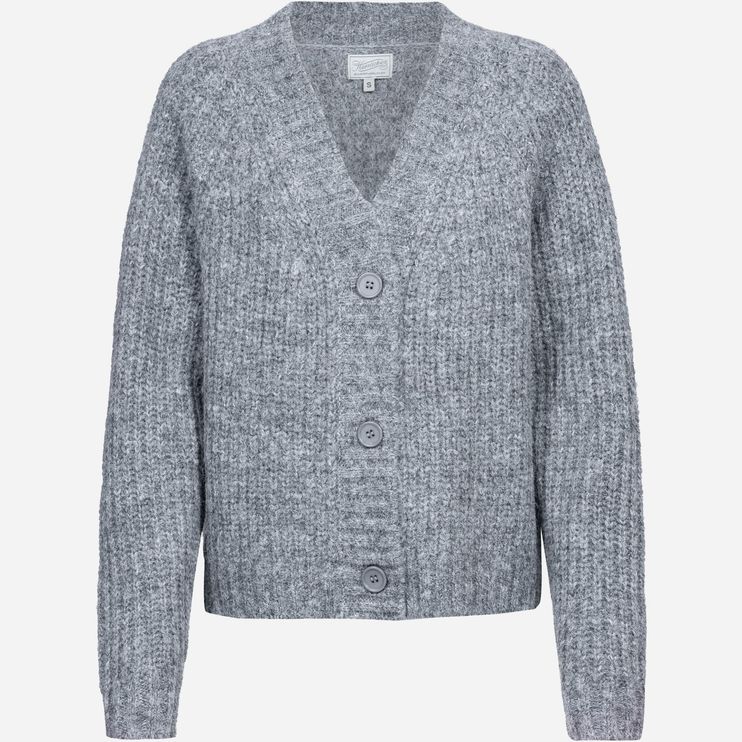 Nathina Cropped Recycled Knit Mohair Touch
