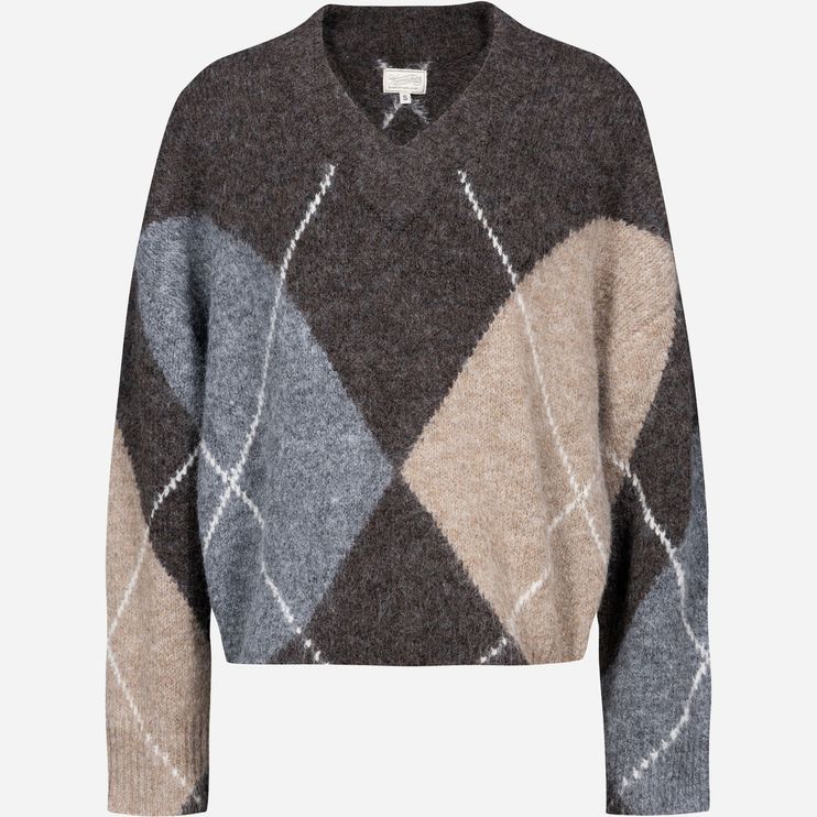 Floralin Knit Mohaier Touch coffee