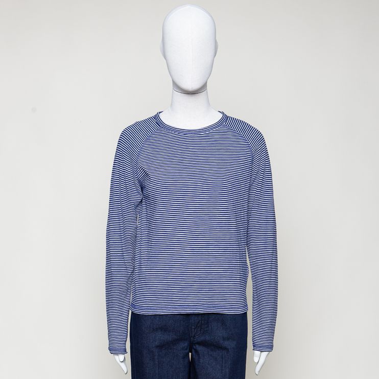 Langarm Raglangshirt gestreift