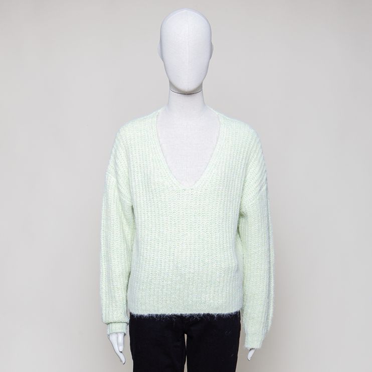 Lini cropped recycled knit mohair touch