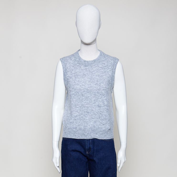 Pullunder graumelliert