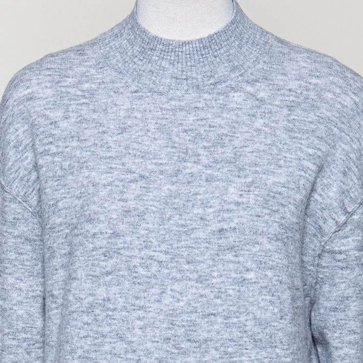 Strickpullover stone melange