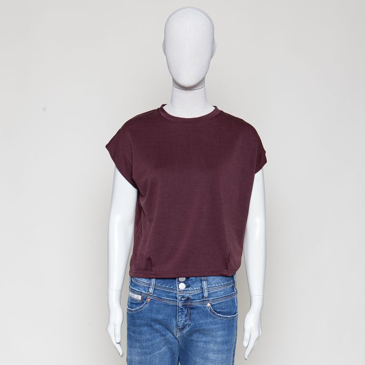Liam top maroon