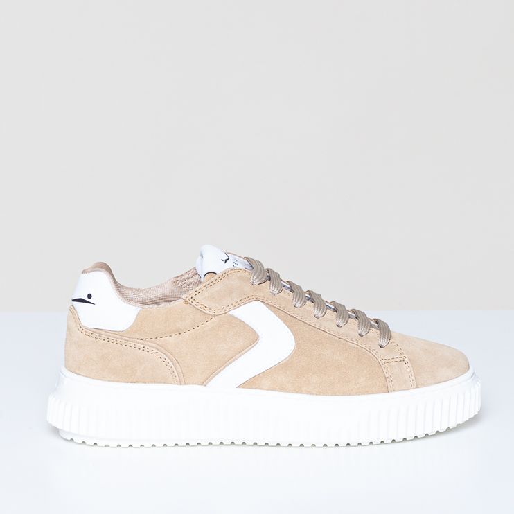 Lipari Suede caramel-white