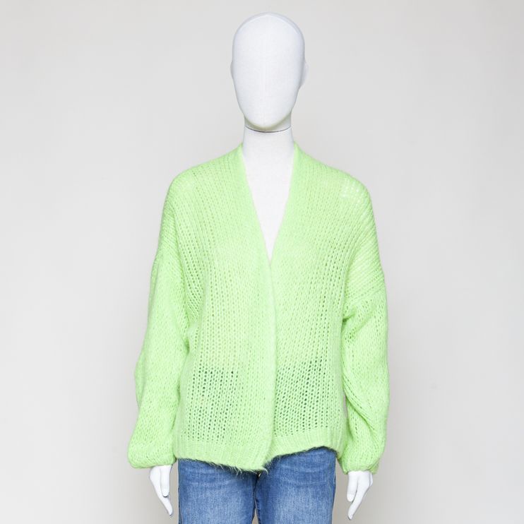 Alliston Knit Mohair Mix Lime