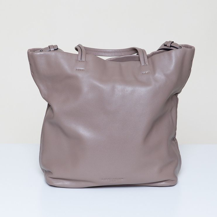 Tote groß neutral gray