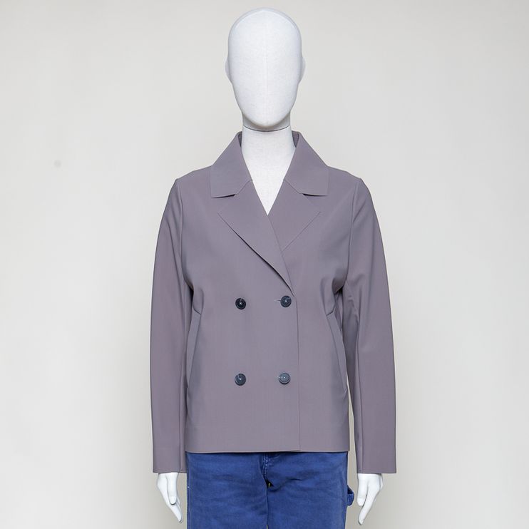 doppelreihiger Blazer taupe