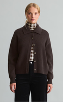 RWS Meriono-Cardigan regular espresso brown
