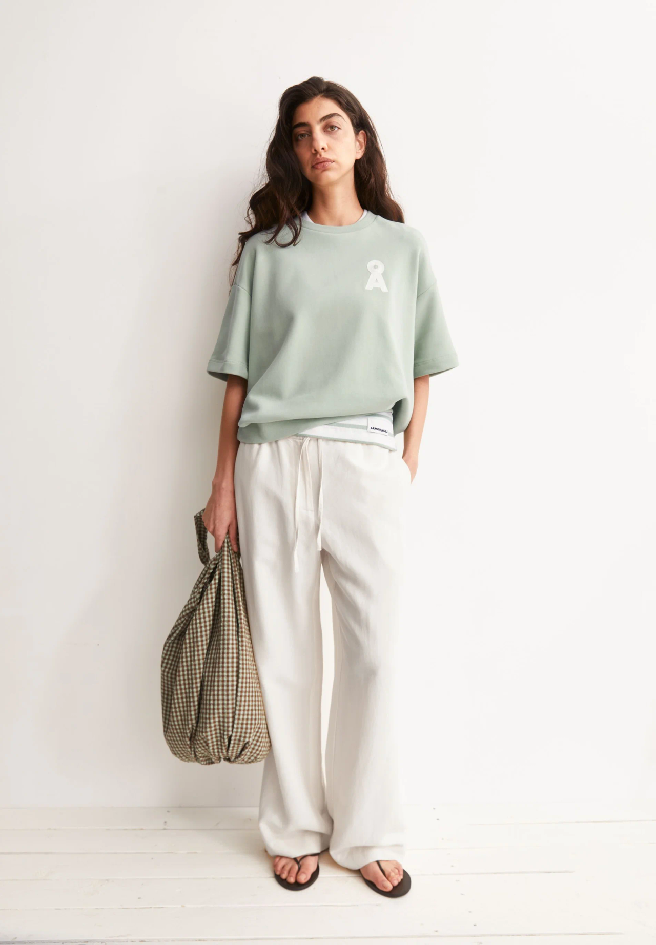 S SL Linen Blend Knit Sweater foam
