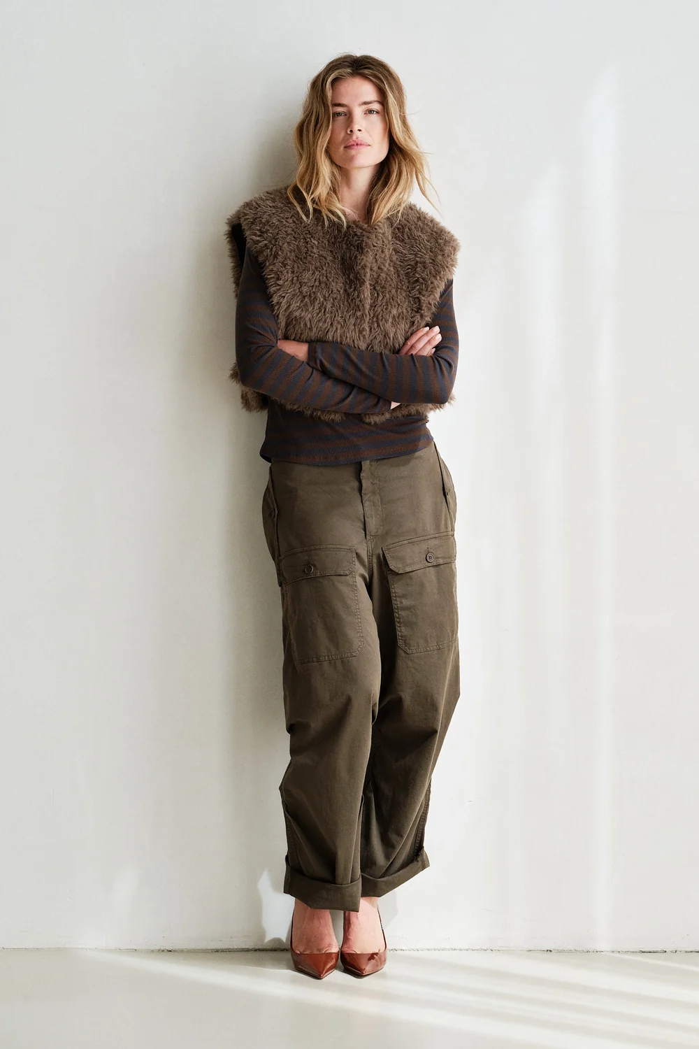 Trousers tabac