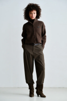 Cardigan tabac