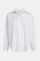 Blouse white stripe