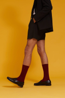 Socks bordeaux