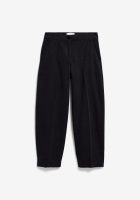 Herringbone Barrel Leg Pant dark steel-black