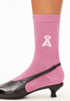 Saamus Bold Socks W washed berry