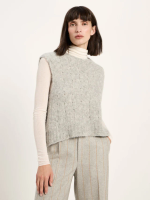 Pullunder grey melange