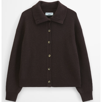 RWS Meriono-Cardigan regular espresso brown