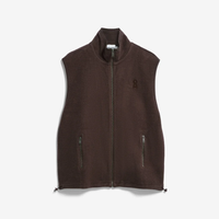 Cotton Fleece Vest claystone
