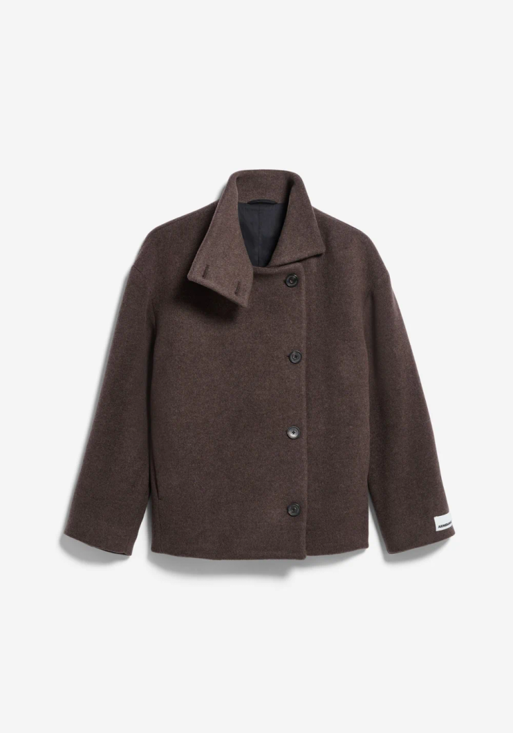 Majelaa wool Jacket claystone melange