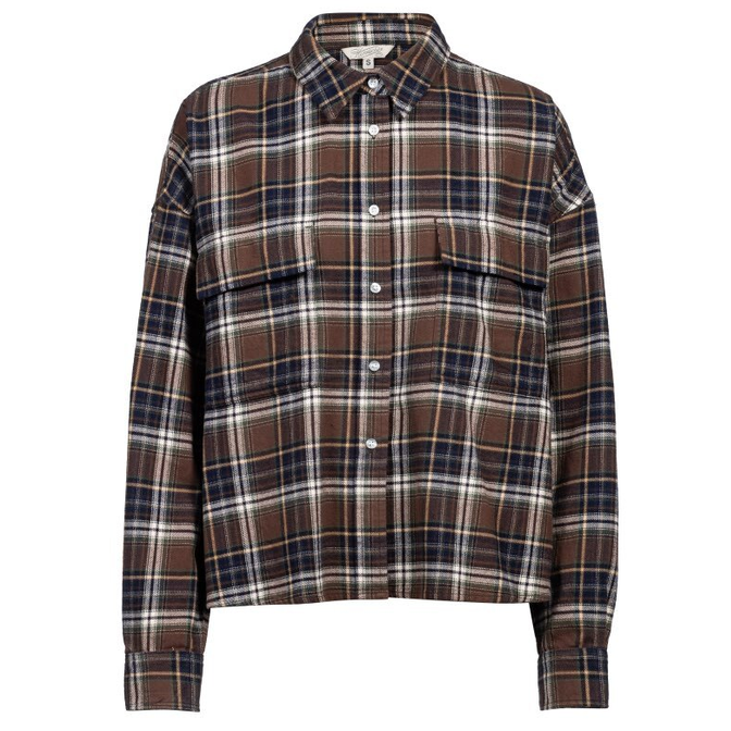 Lash flannel checked chestnut